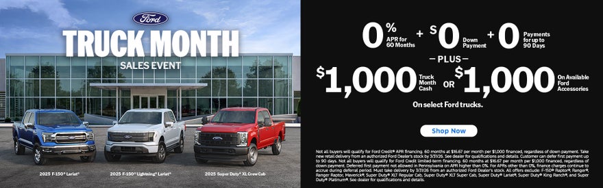 Truck Month Sales Event 