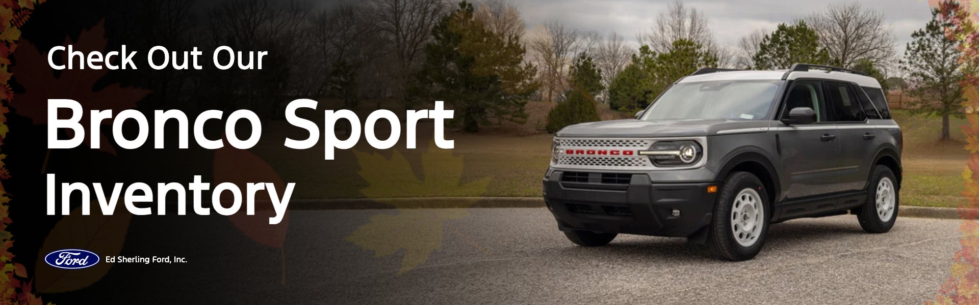 Check Out Our Bronco Sport Inventory 